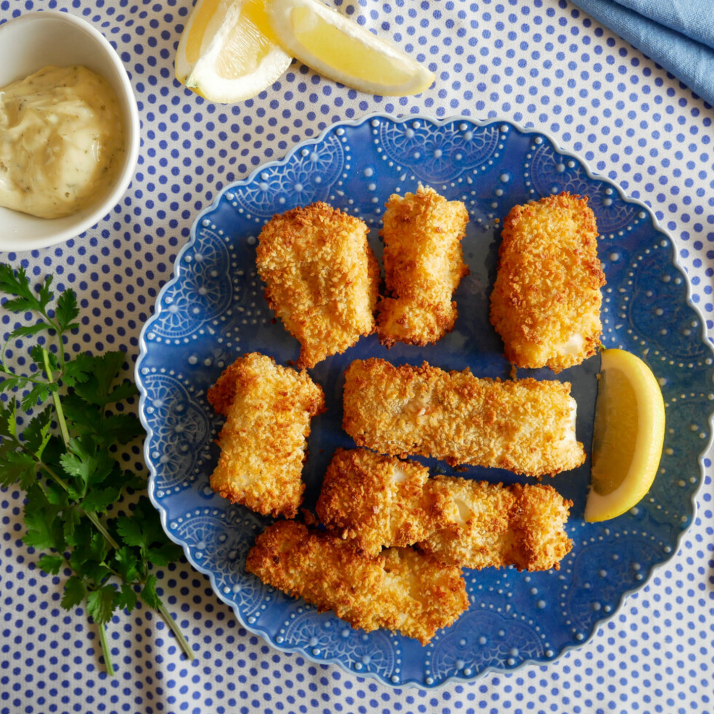 Trozos de Bacalao Empanizado