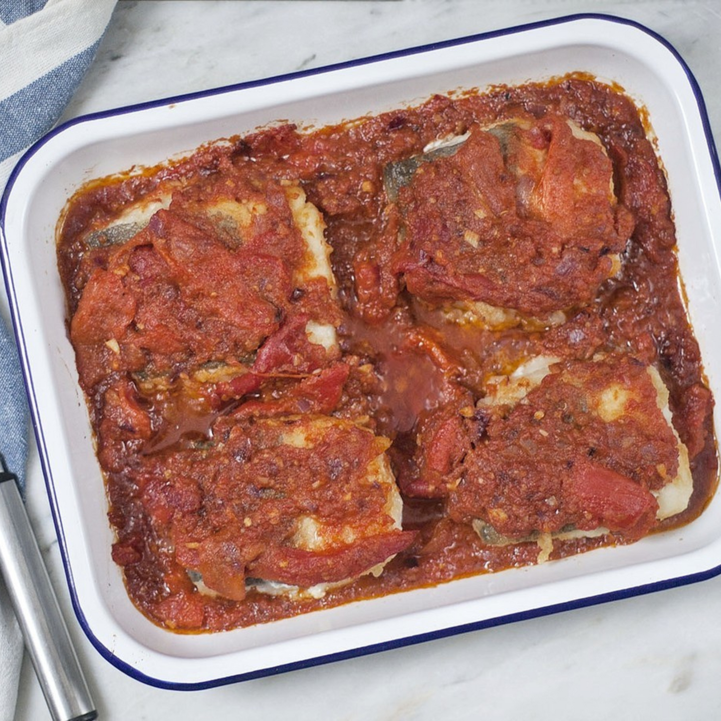 Bacalao a la Riojana