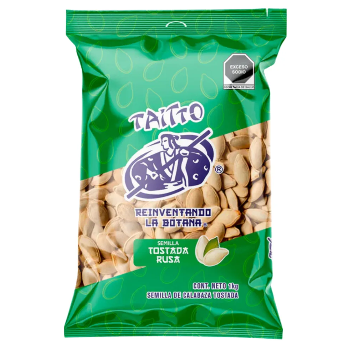 Pepita Rusa Taitto Semilla Calabaza Tostada Con Sal  1 Kg