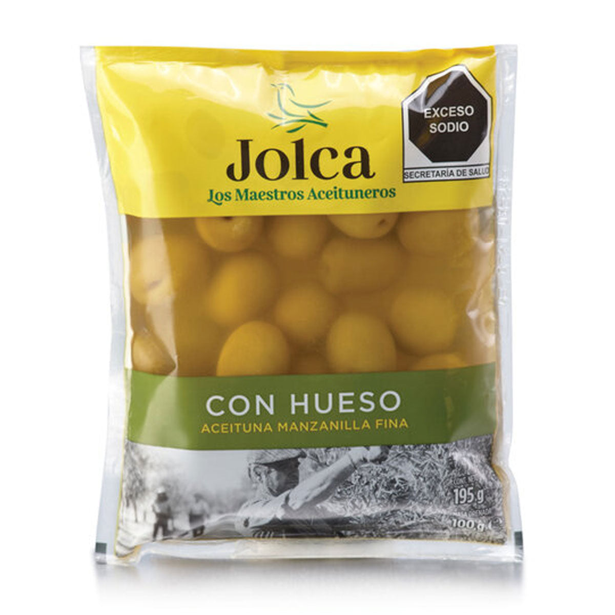 Aceituna Manzanilla con Hueso 180g - Aceitunas La casa del bacalao