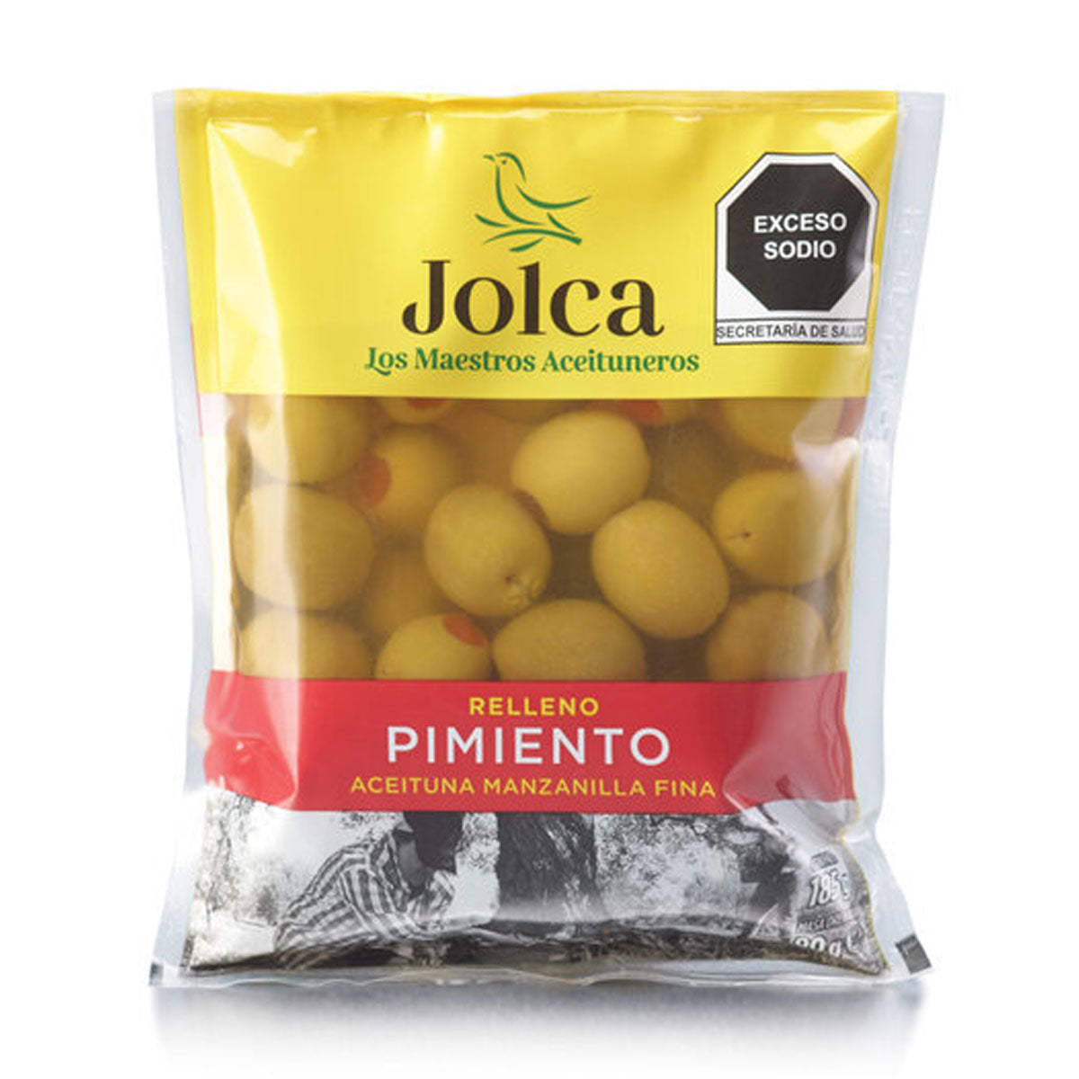 Aceituna Rellena de Pimiento 185g - Aceitunas La casa del bacalao