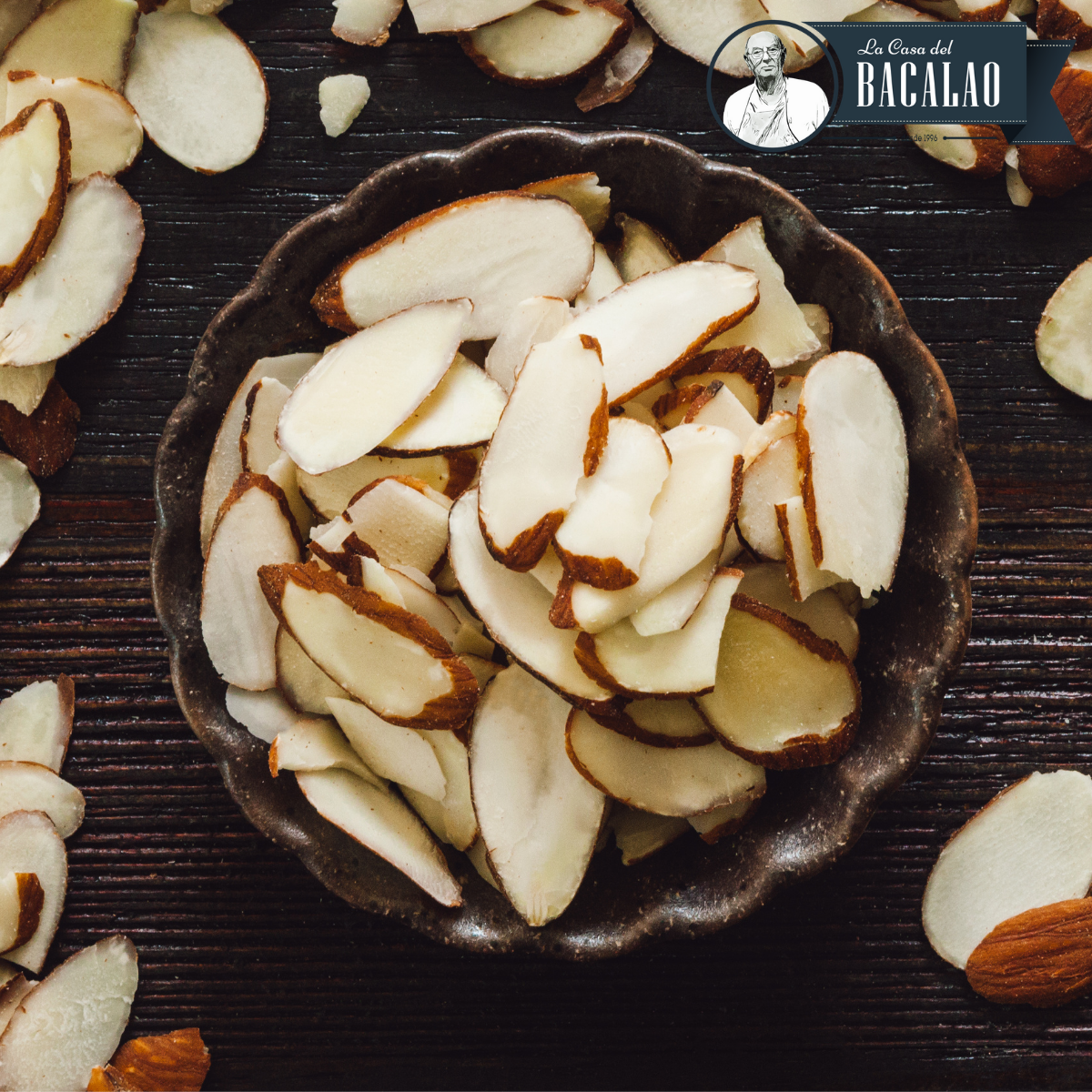 Almendras Fileteadas - Granel La casa del bacalao