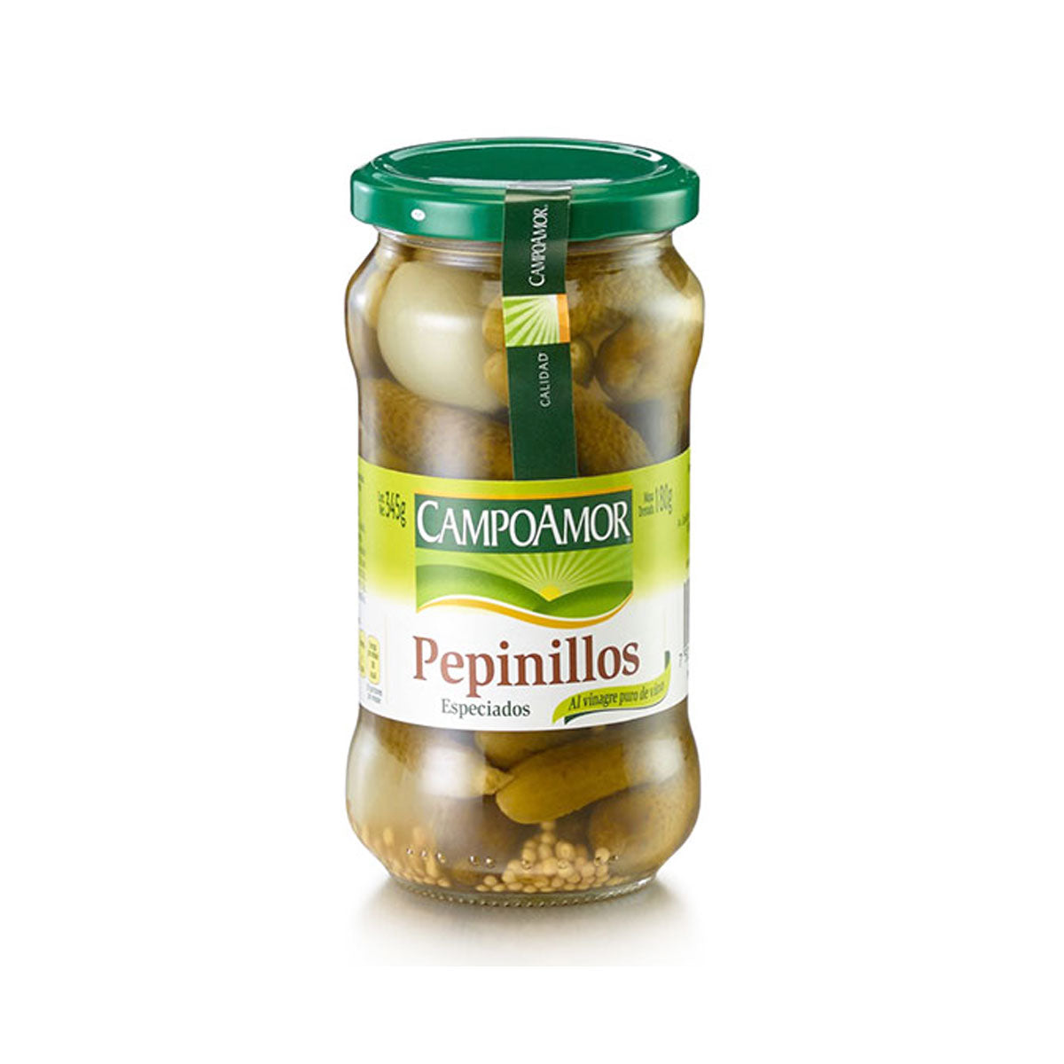 Pepinillos Especiados 345g - Enlatados y Conservas La casa del bacalao