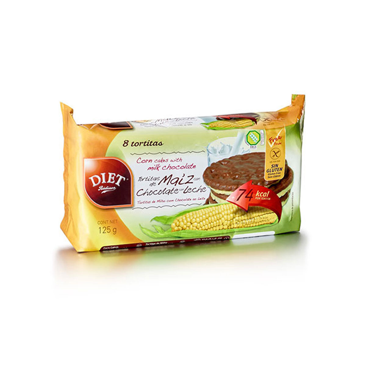 Tortitas de Maíz y Chocolate 125g - Postres y Galletas La casa del bacalao