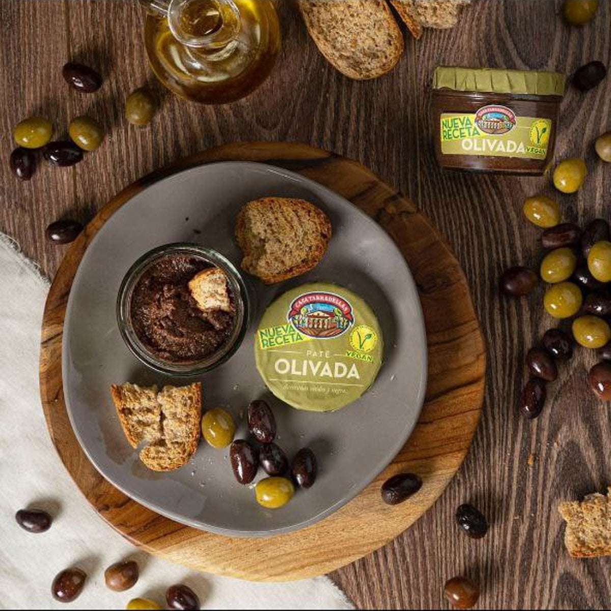Paté de Olivada 125g - Enlatados y Conservas La casa del bacalao