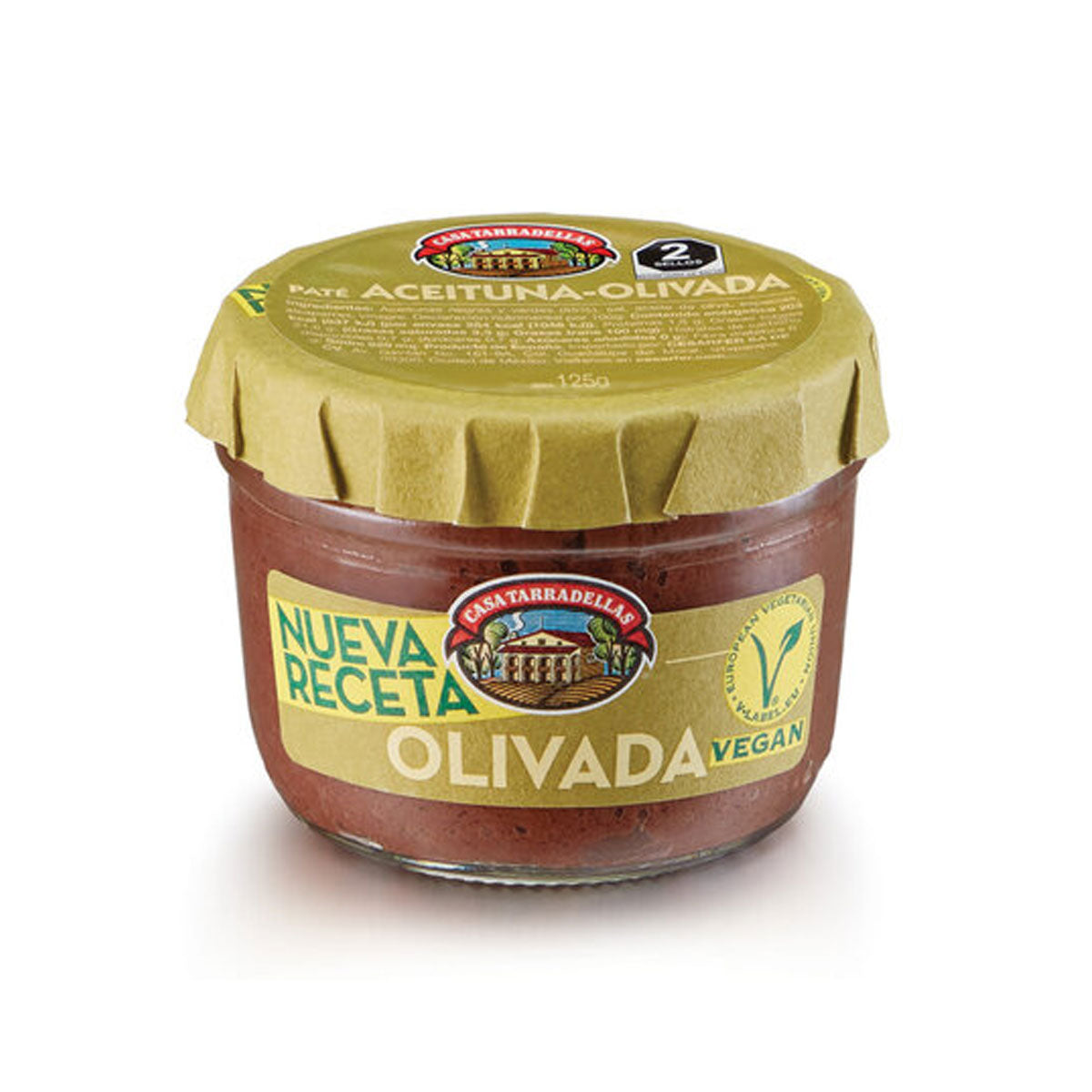 Paté de Olivada 125g - Enlatados y Conservas La casa del bacalao