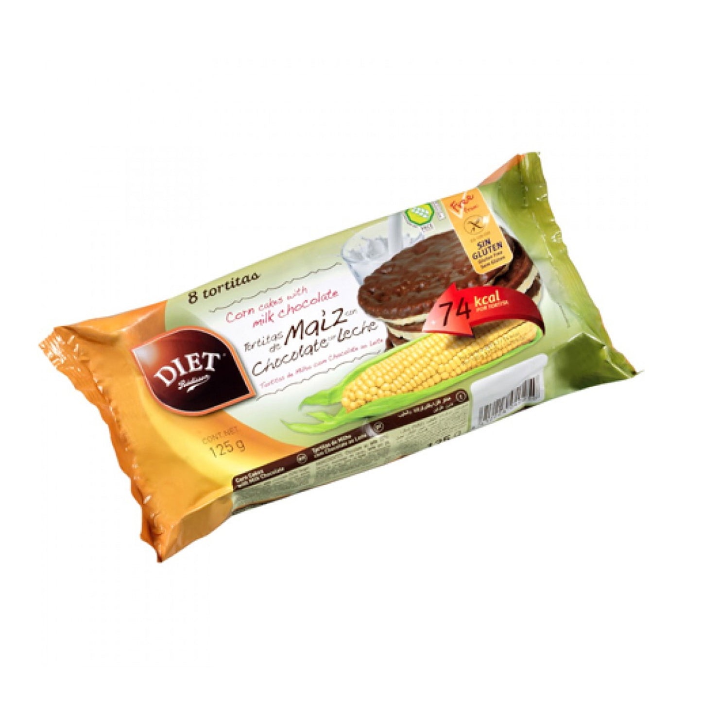 Tortitas de Maíz y Chocolate 125g - Postres y Galletas La casa del bacalao