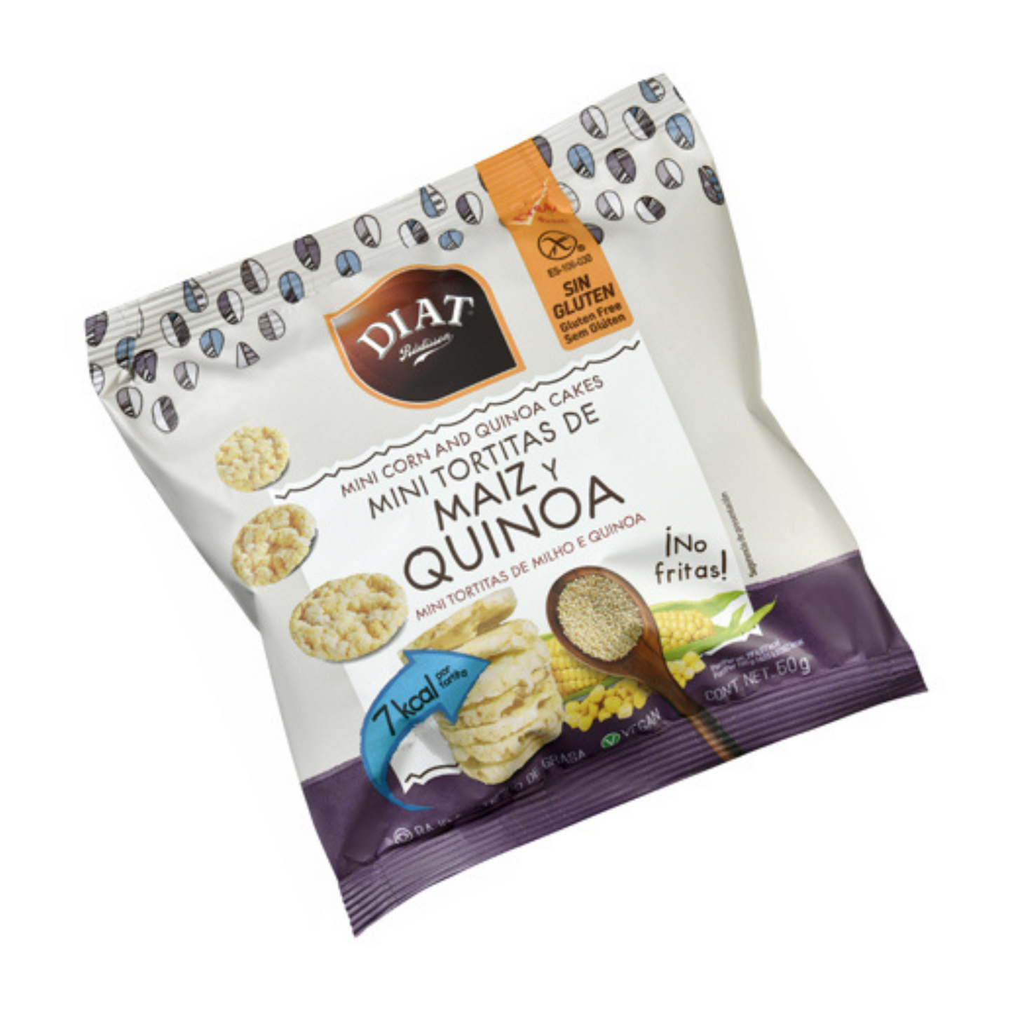 Mini Tortitas de Maíz y Quinoa 50g - Postres y Galletas La casa del bacalao