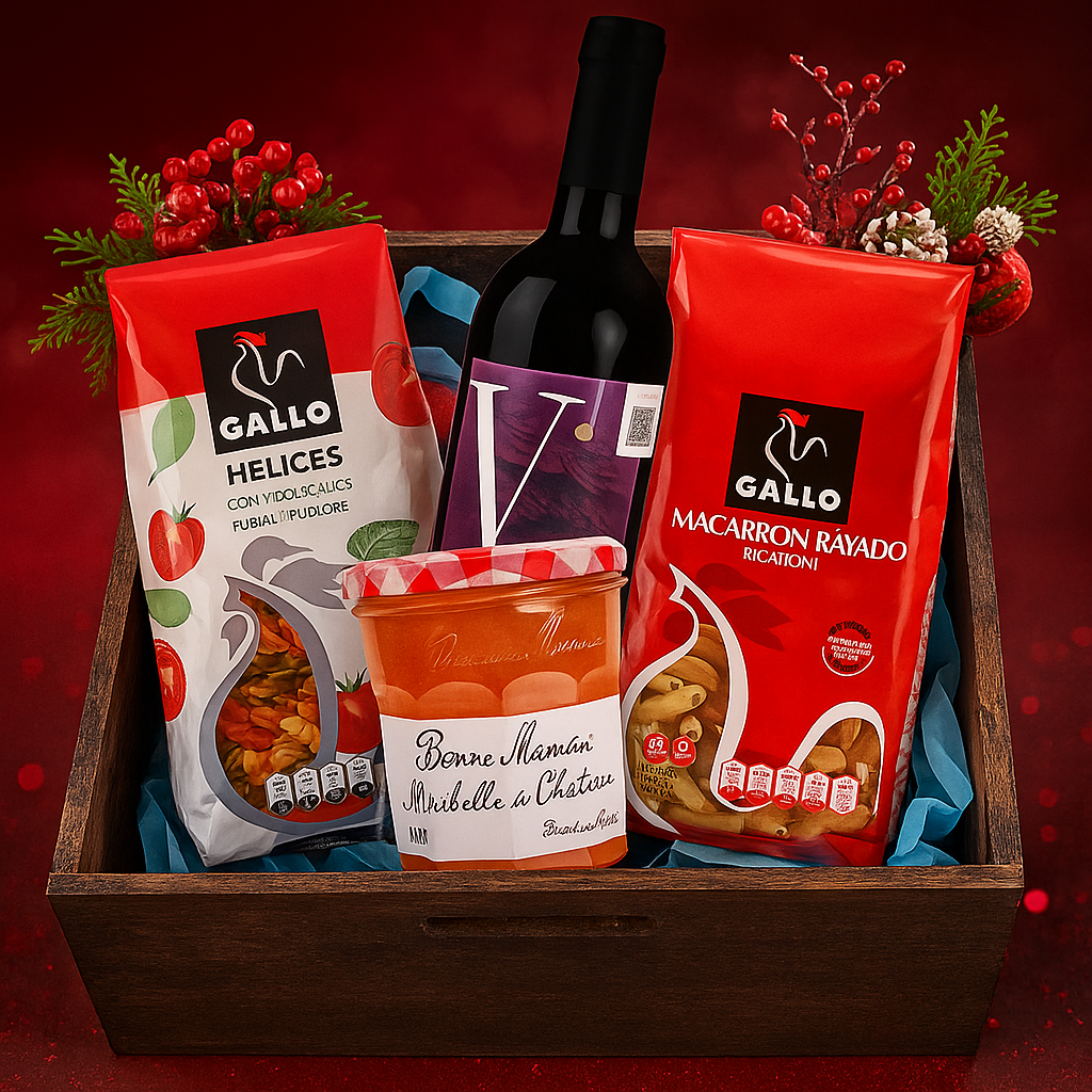 Kit 1 Arcon Canasta Navideña