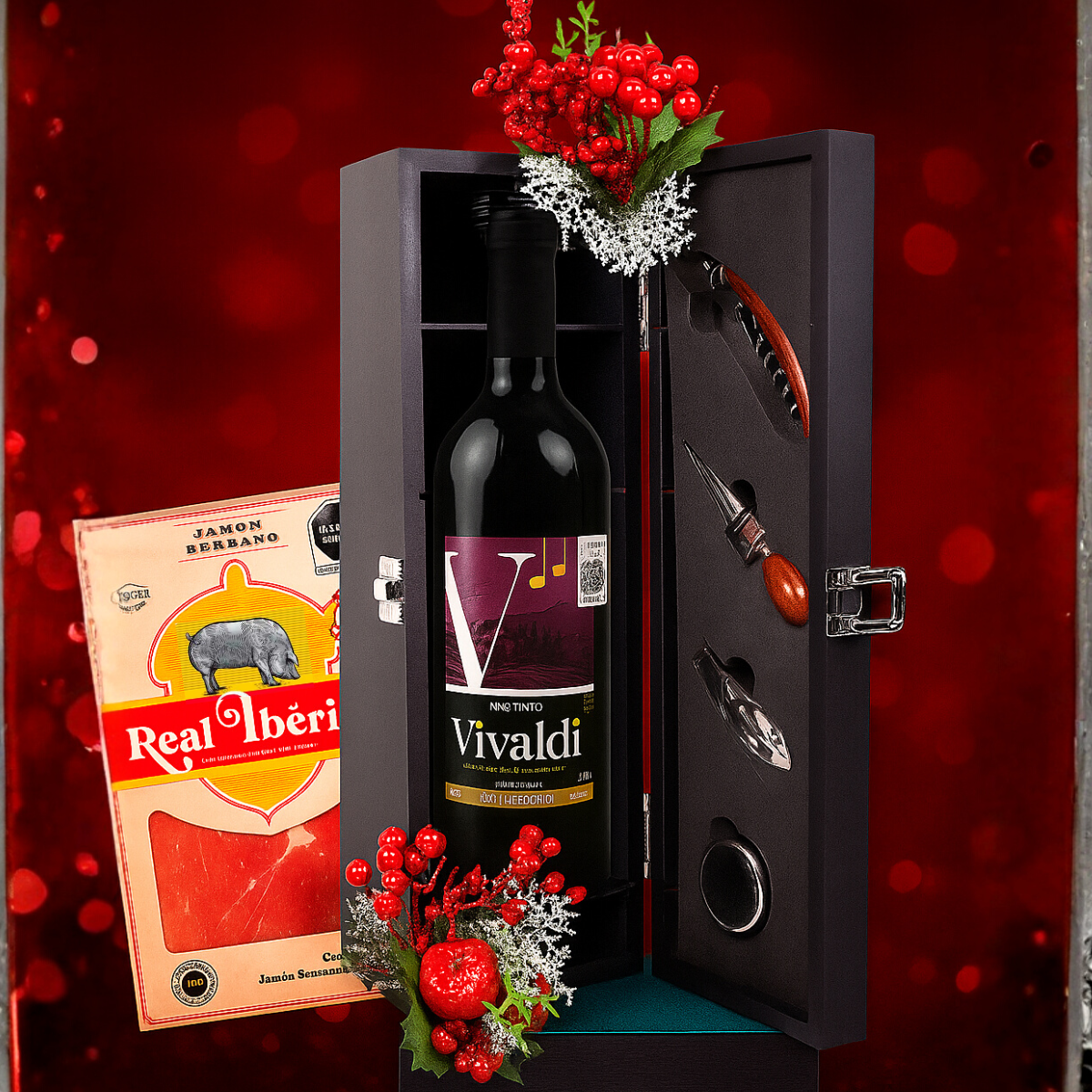 Kit 2 Arcon Canasta Navideña