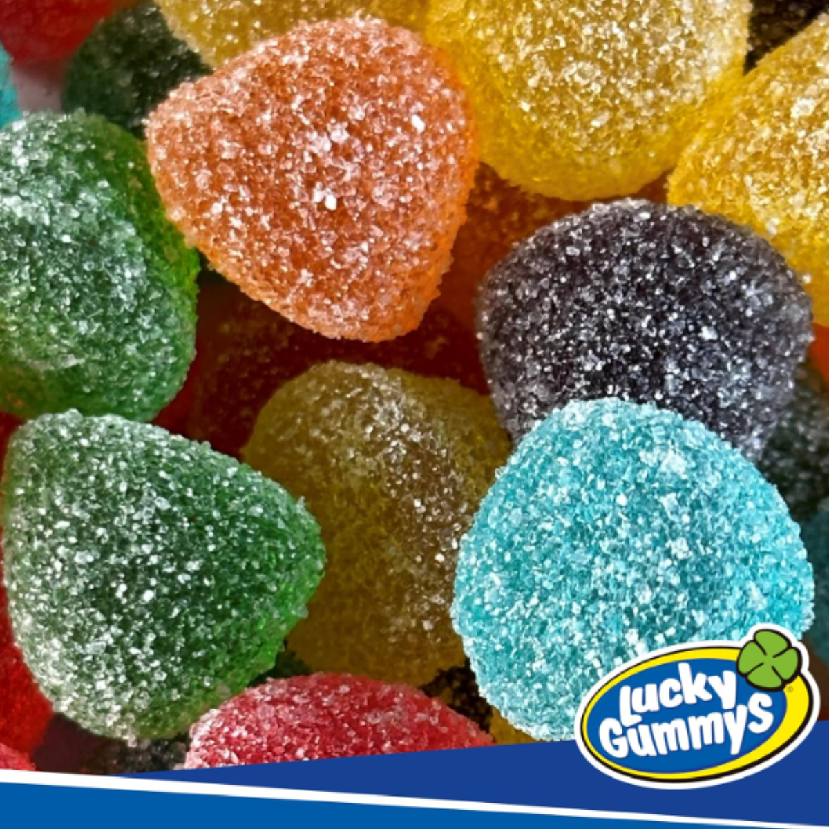 Gomitas Forma de Gotitas Frutales Lucky Gummys 1kg