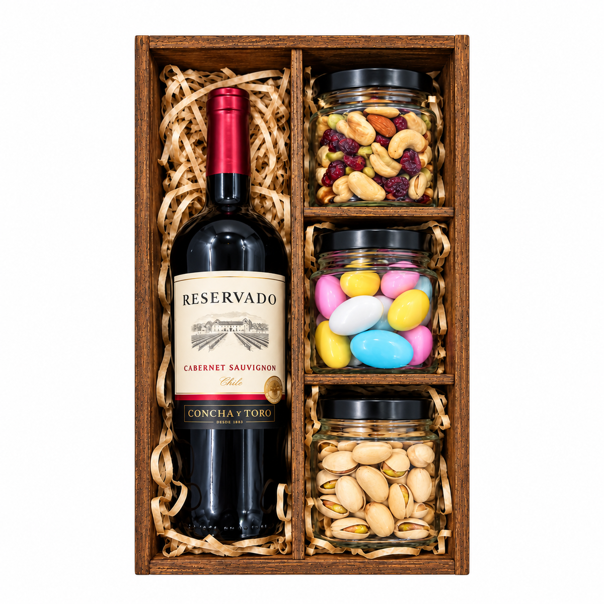 Arcón Vino y Frutos Secos