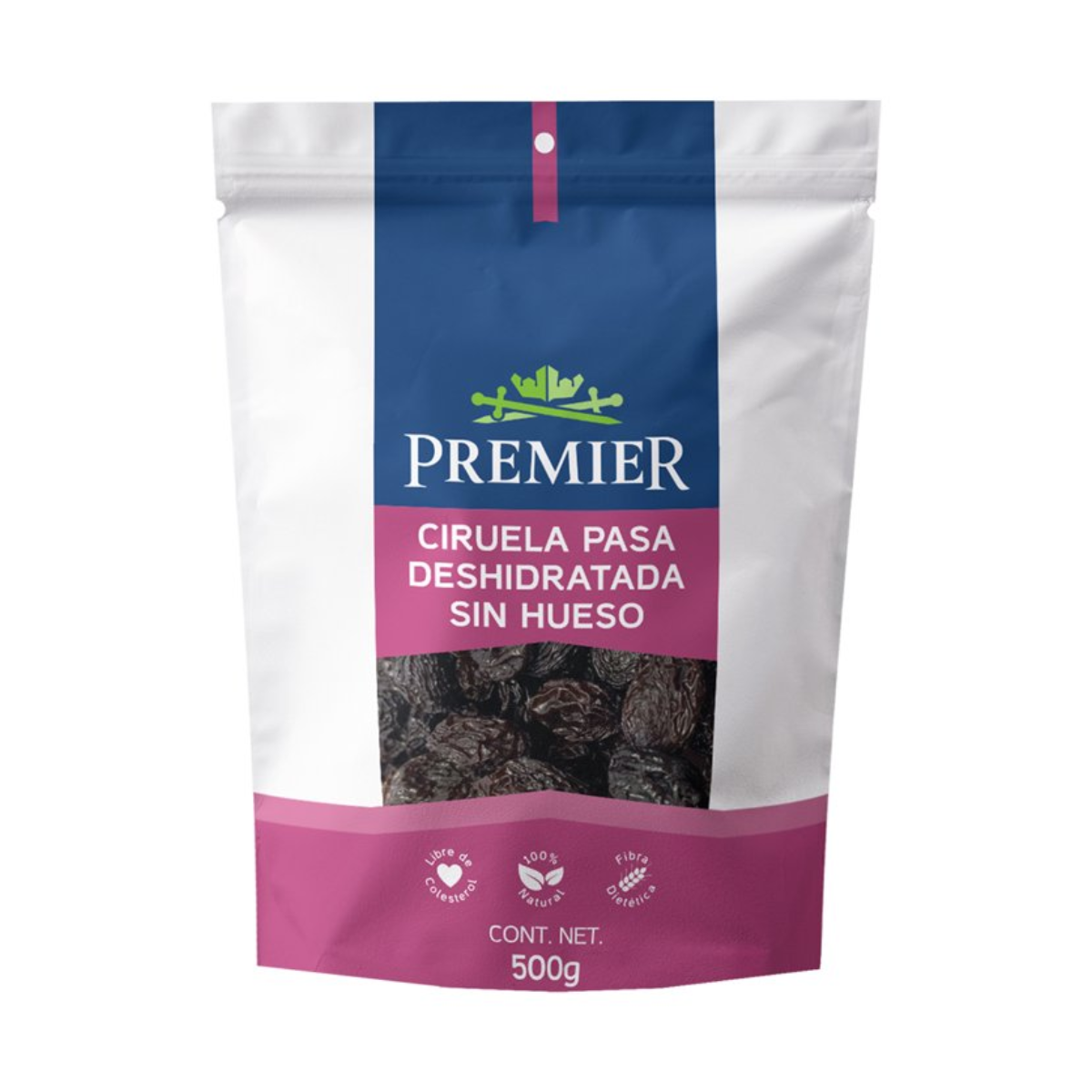 Ciruela Pasa Sin Hueso Premier 500 gr