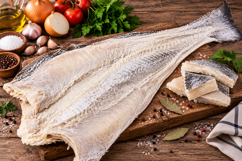 Bacalao Con Piel y Con Espinas LING