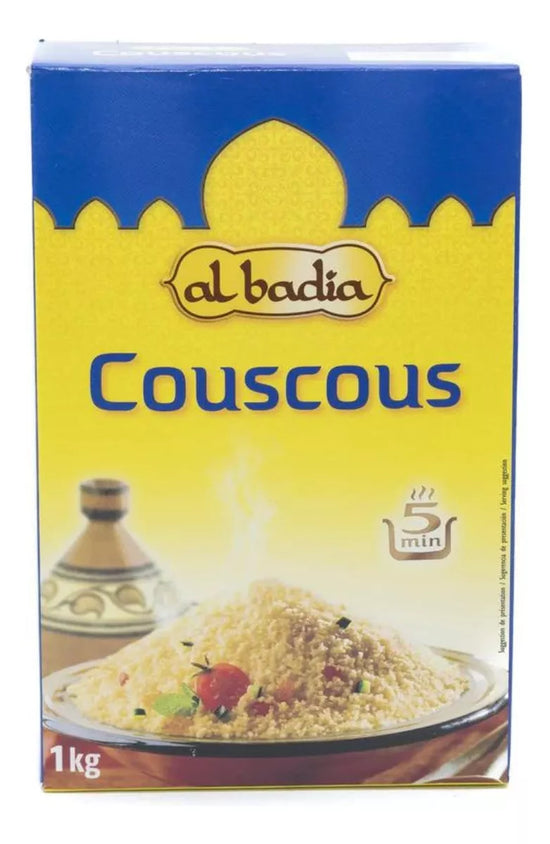 Couscous Mediano Al Badia 1kg Grano Medio Francia Gourmet