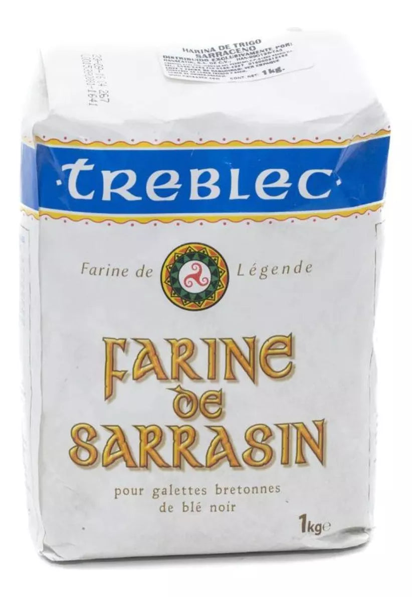 Harina Sarraceno Treblec 1kg Sarrasin Trigo Bolsa Francia
