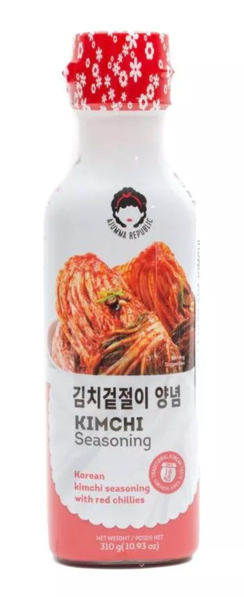 Sazonador Picante Ajumma Republic Sabor Kimchi 310g Corea