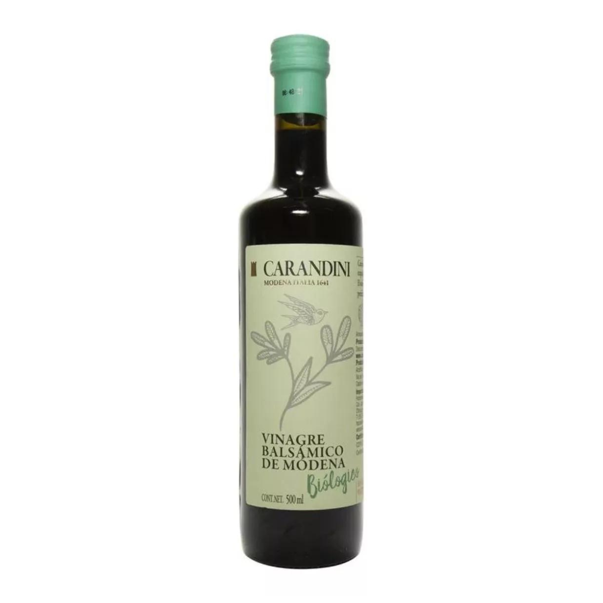 Vinagre Balsamico Organico Carandini 500ml Botella Italia