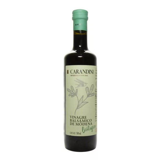 Vinagre Balsamico Organico Carandini 500ml Botella Italia