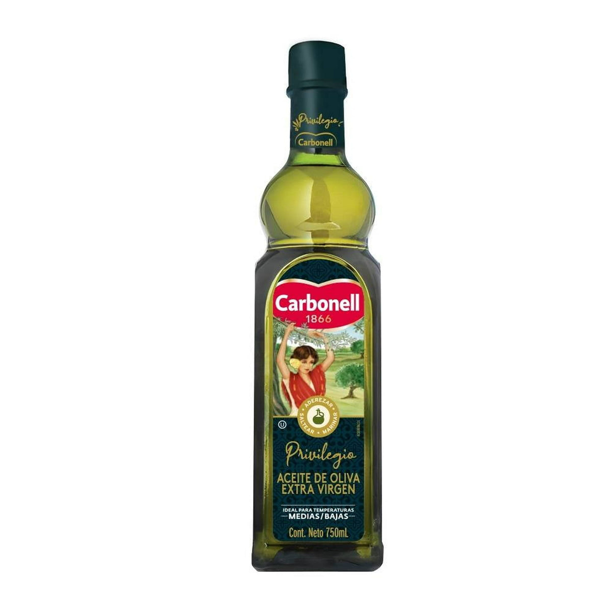Carbonell Privilegio · Aceite de Oliva Extra Virgen 750 ml