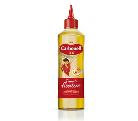 Aceite Carbonell clásico 460 ml en botella dosificadora