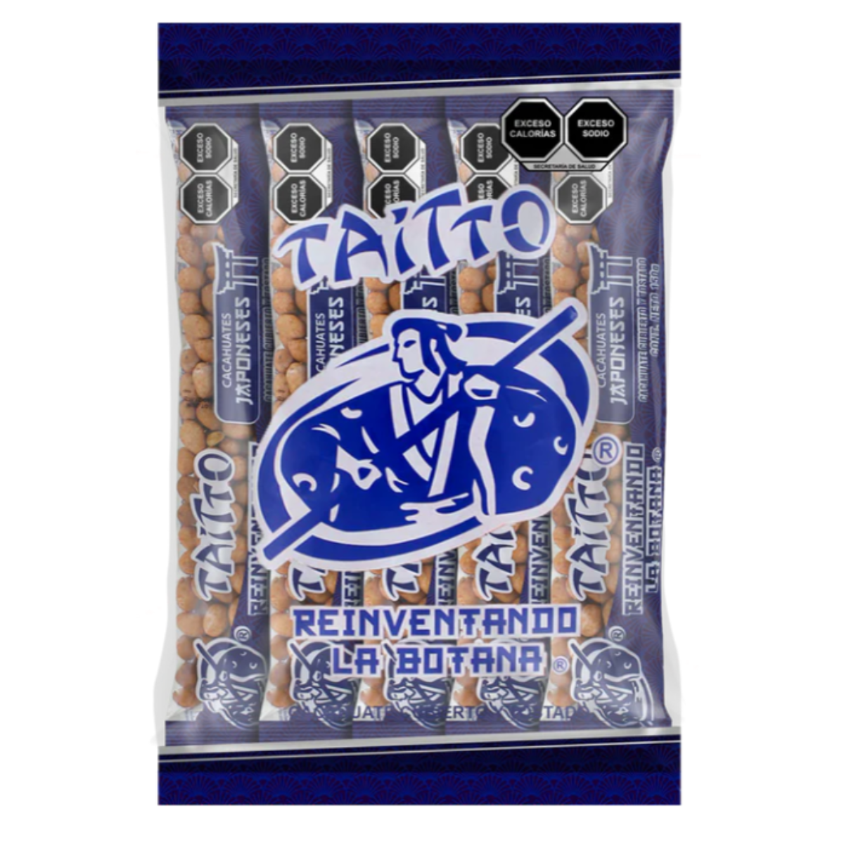 10 Tubos Cacahuate Japones Tostado Taitto 150gr C/u