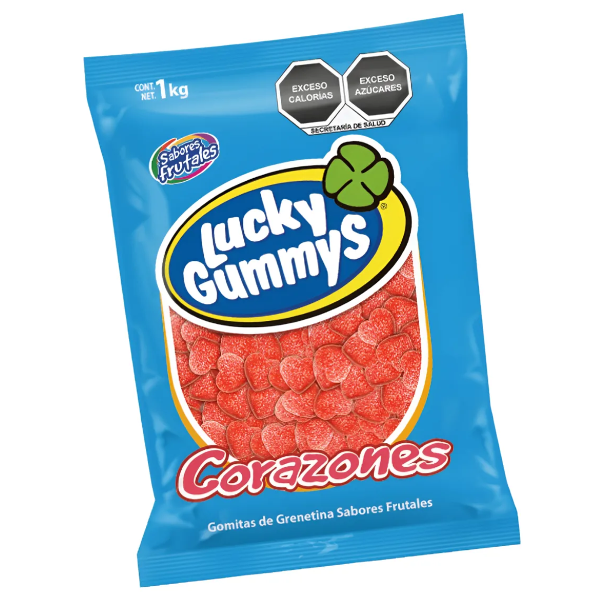 Gomitas Forma Corazones Lucky Gummys 1 Kg