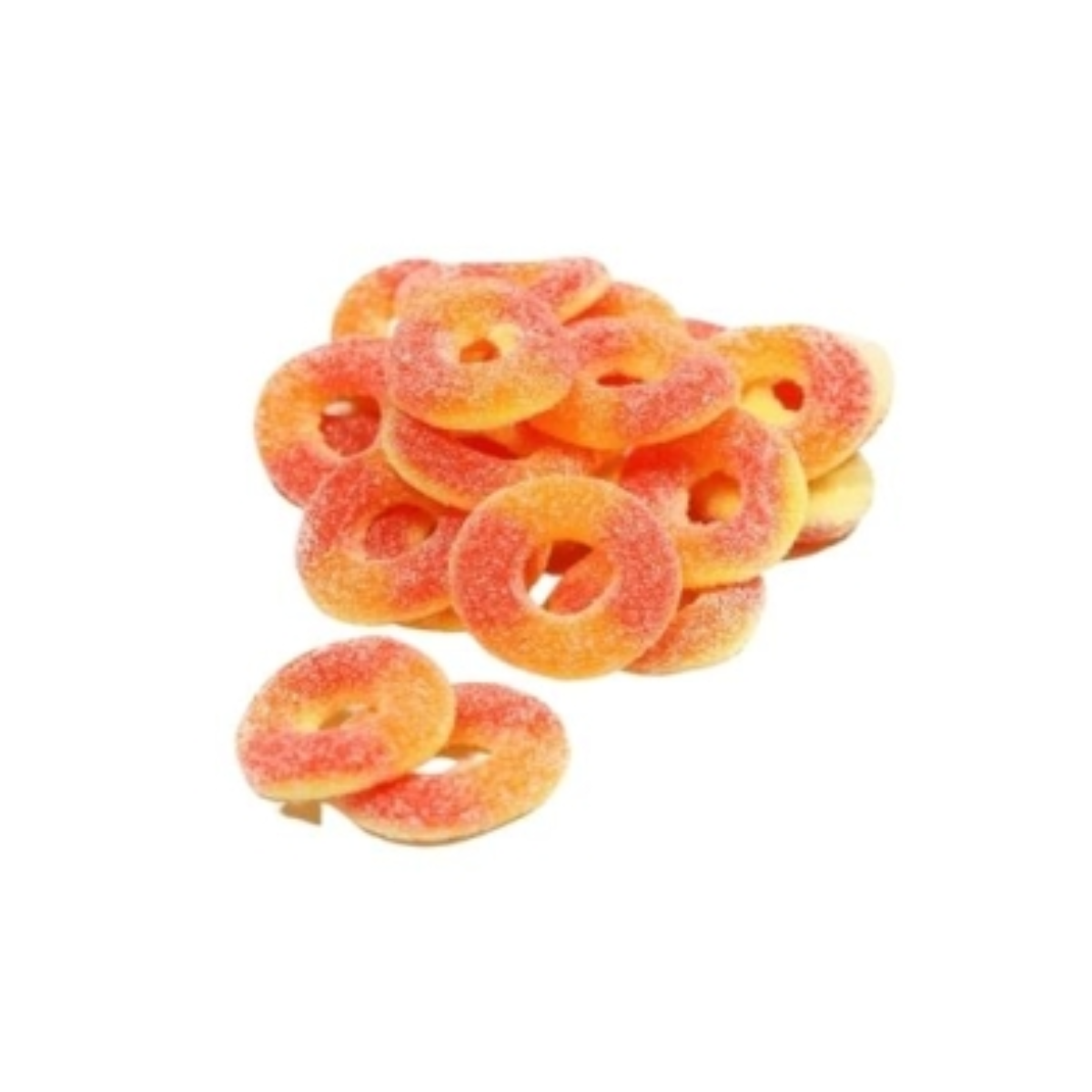 Gomitas Foma De Donitas Lucky Gummys Sabor Durazno 1kg