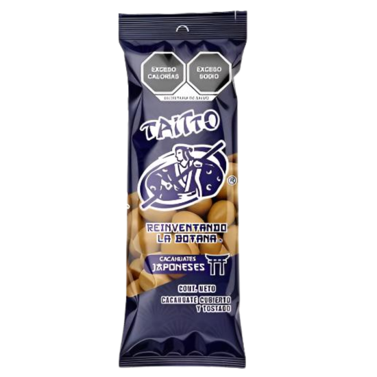 Pack 50 Bolsas Cacahuates Japonés Tostado Taitto 30g C/u