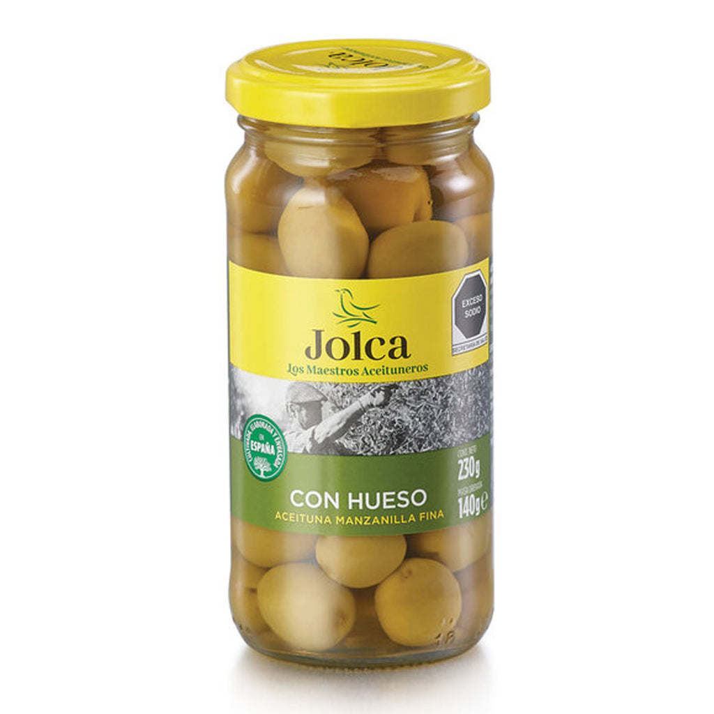 Aceituna con Hueso 230g - Aceitunas La casa del bacalao