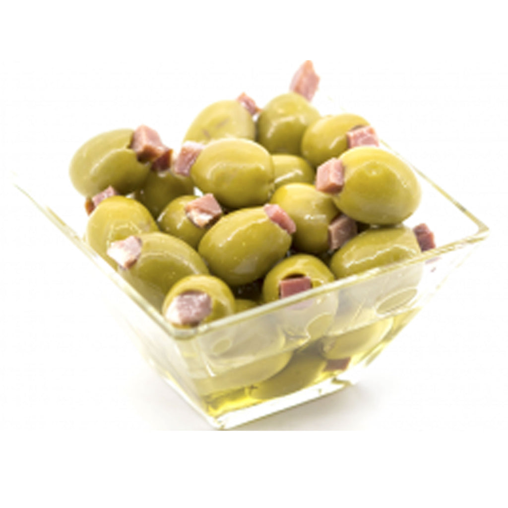 Aceituna Rellena de Jamón 300g - Aceitunas La casa del bacalao