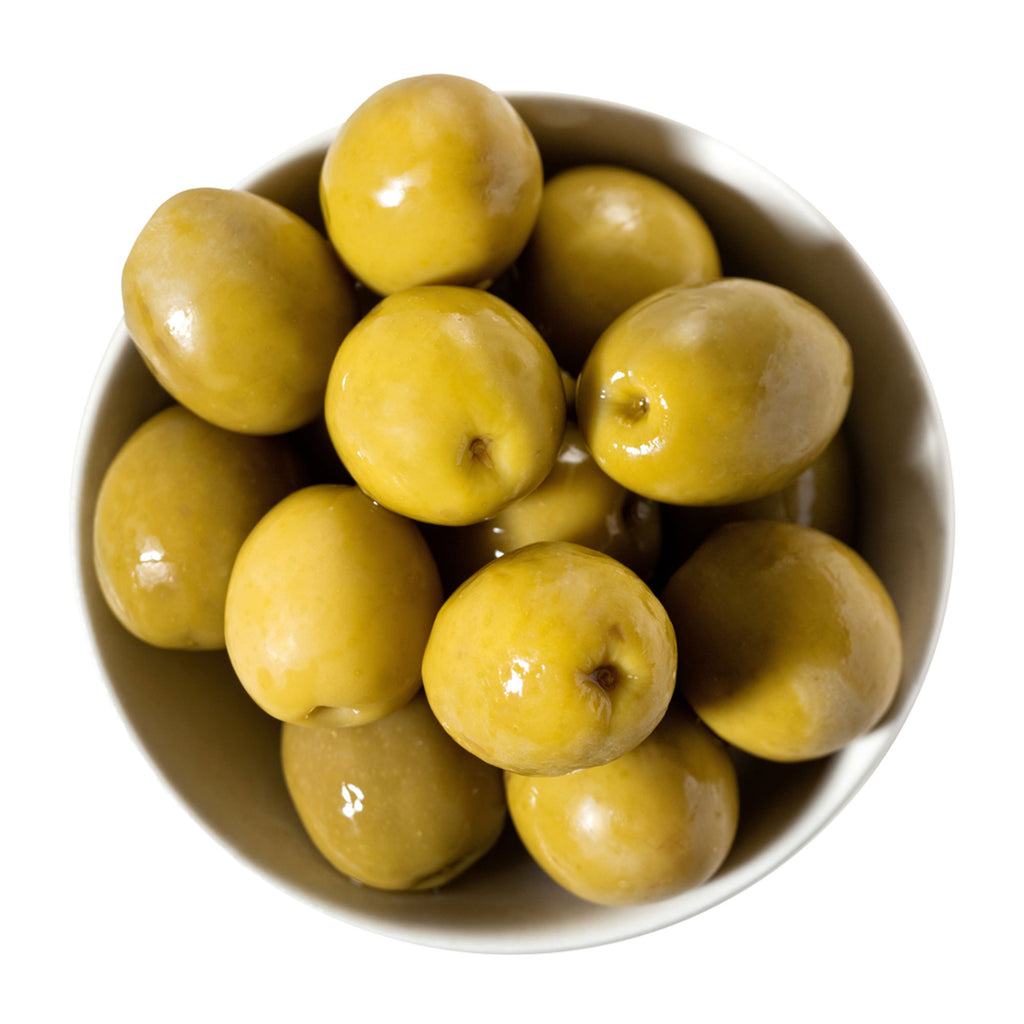 Aceituna Verde Gordal con Hueso 350g - Aceitunas La casa del bacalao