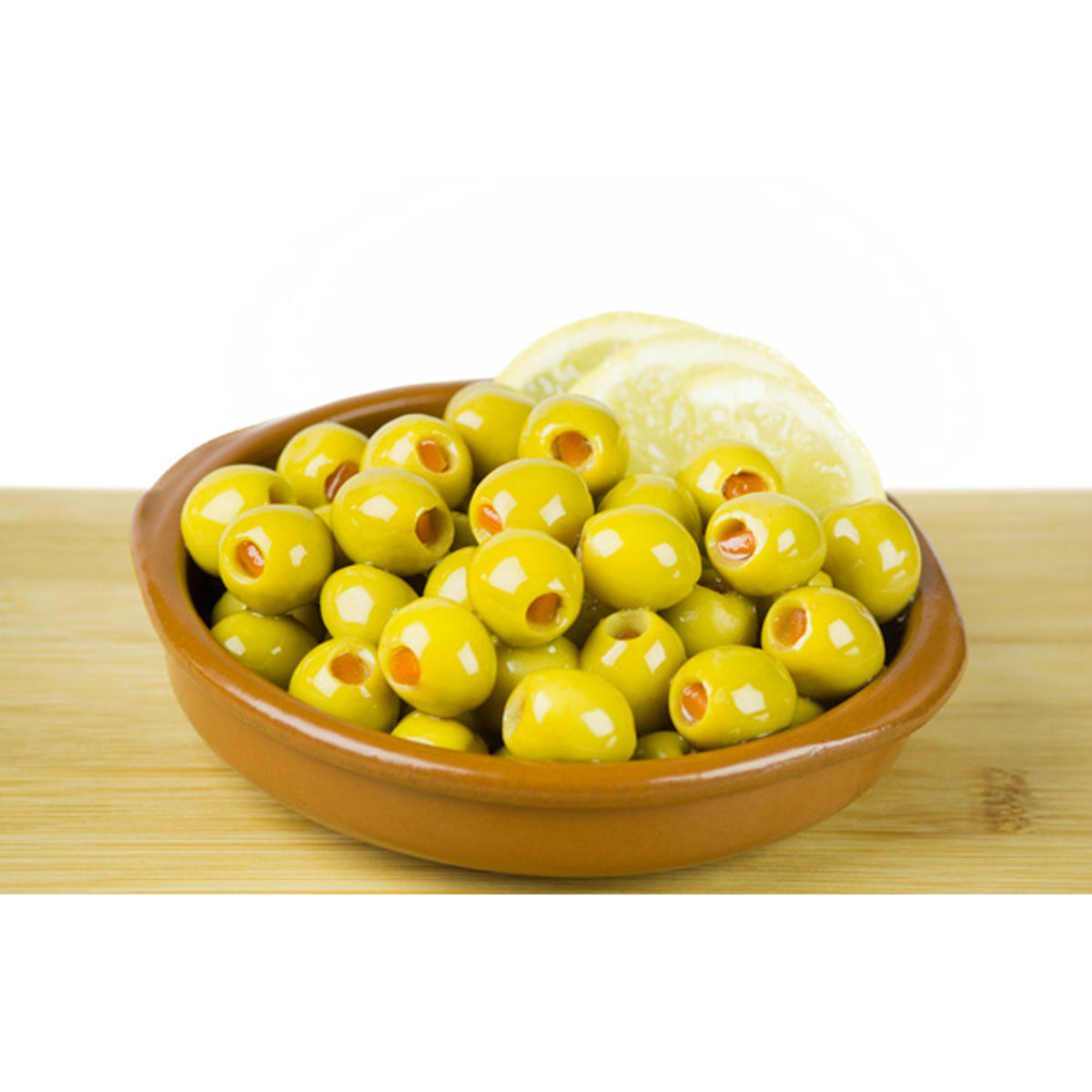Aceituna Rellena de Pimiento 350g - Aceitunas La casa del bacalao