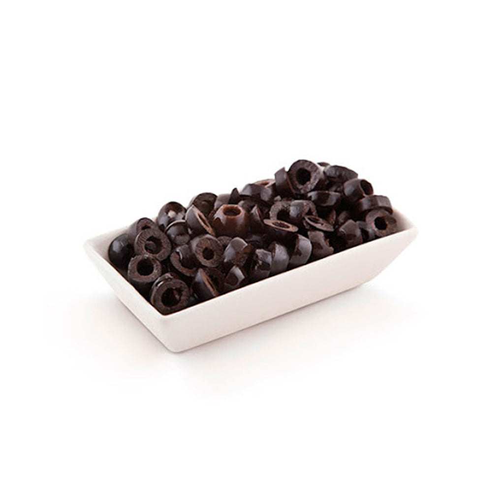 Aceituna Negra en Rodajas 345g - Aceitunas La casa del bacalao