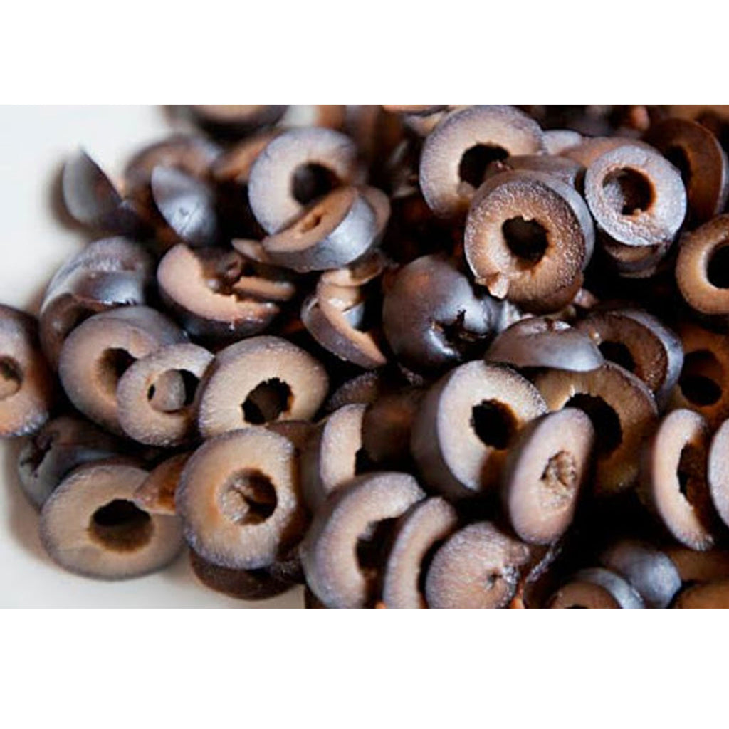 Aceituna Negra en Rodajas 345g - Aceitunas La casa del bacalao