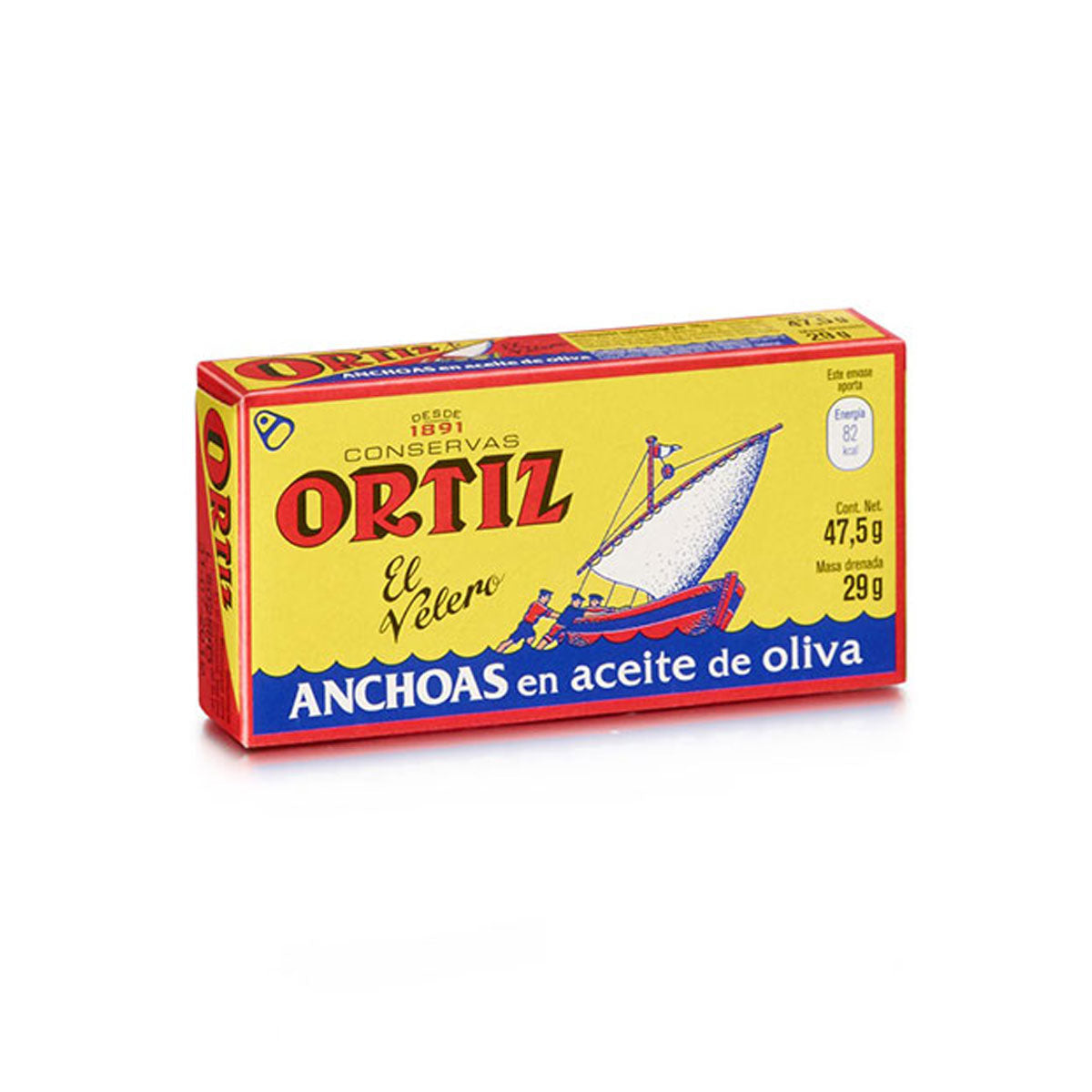 Anchoas en Aceite de Oliva 47.g - Latería Fina La casa del bacalao