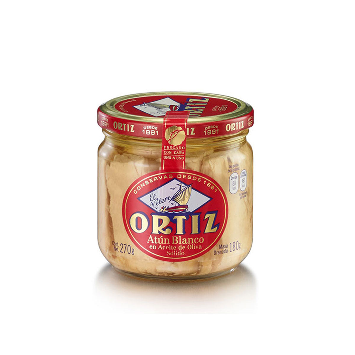 Atún Blanco en Aceite de Oliva 270g - Latería Fina La casa del bacalao