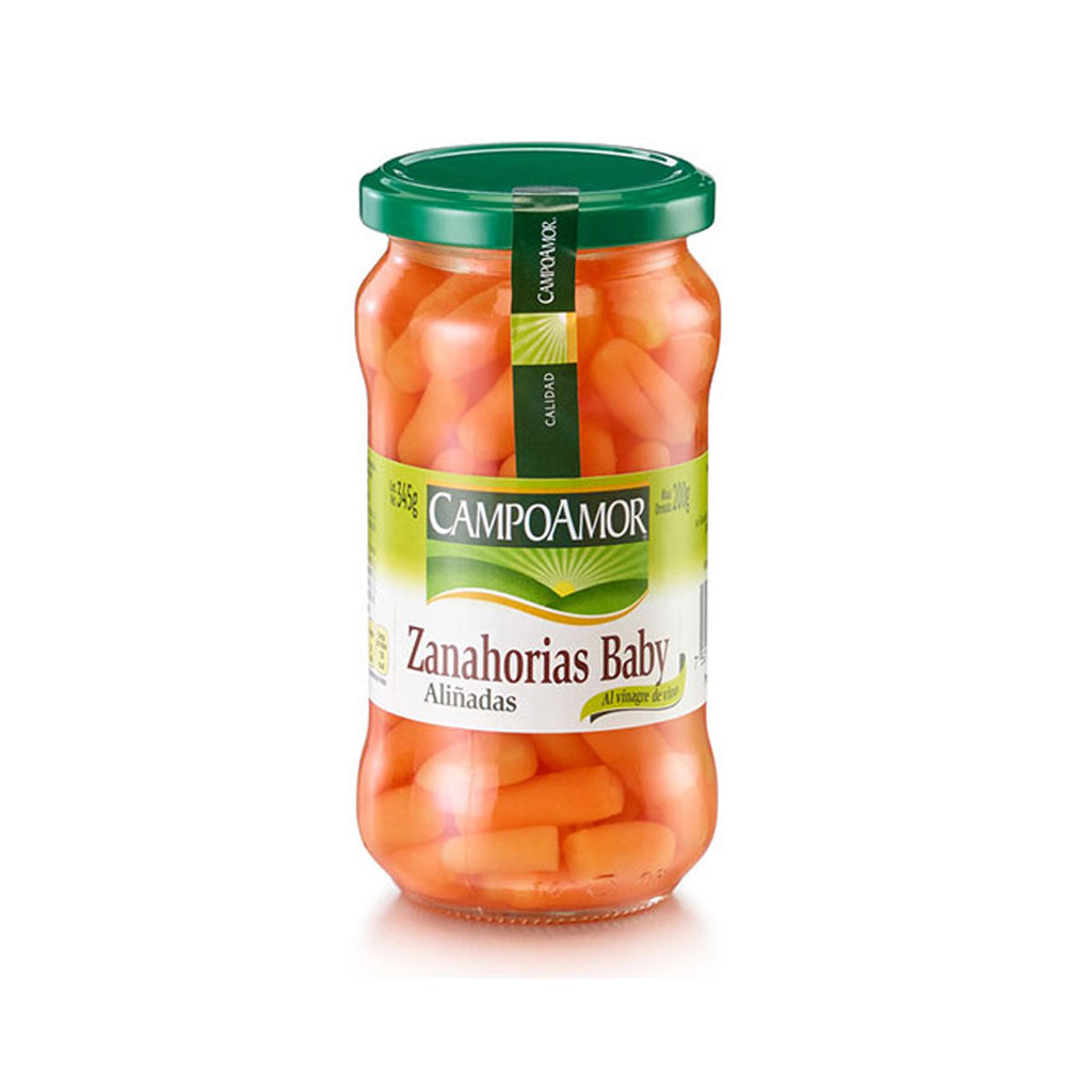Zanahorias Baby 345g - Enlatados y Conservas La casa del bacalao