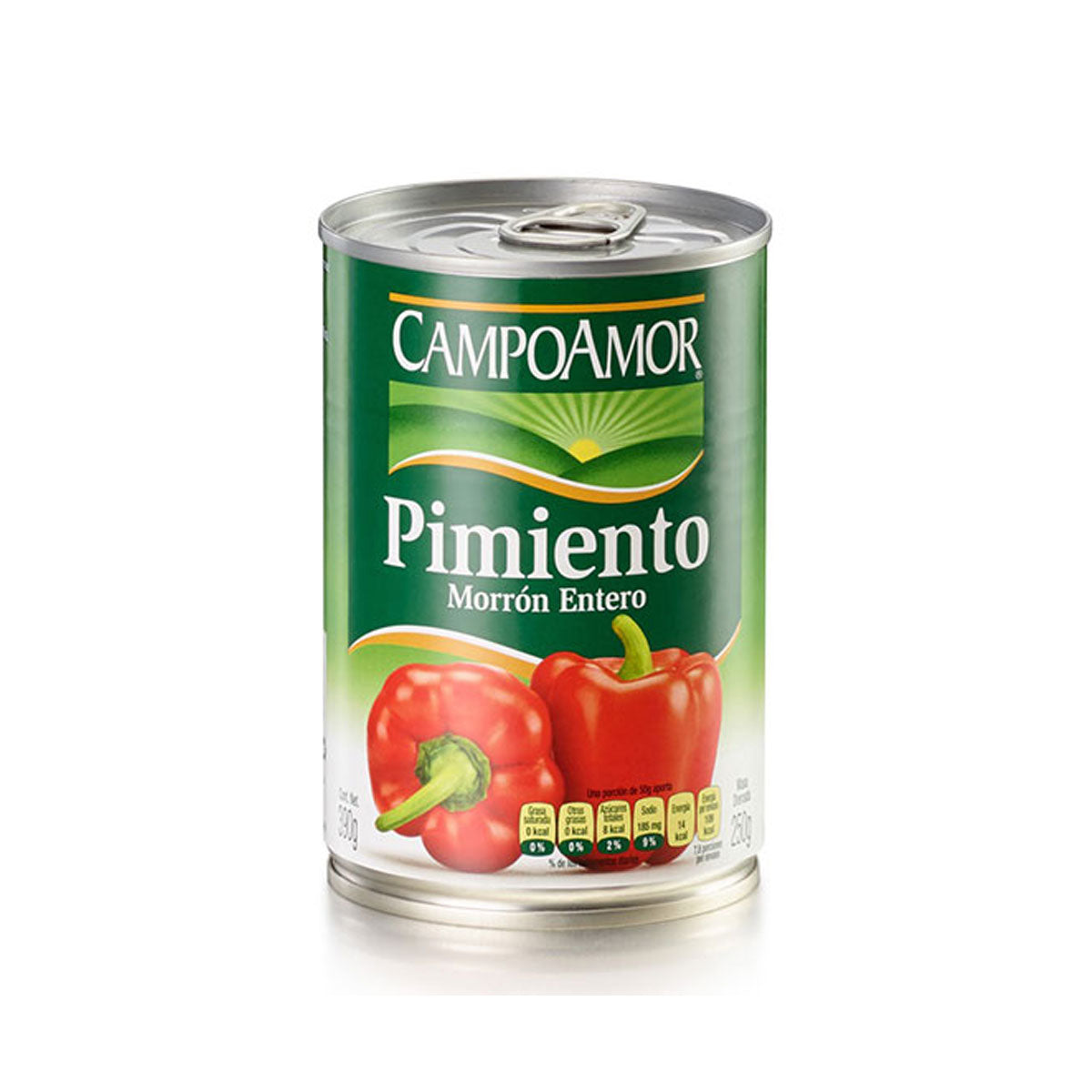 Pimiento Morron Entero 390g - Enlatados y Conservas La casa del bacalao
