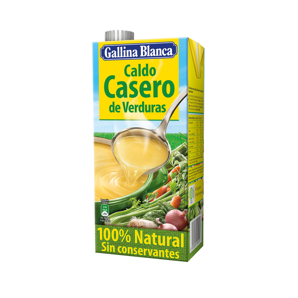 Caldo de Verduras 1Lt - Enlatados y Conservas La casa del bacalao