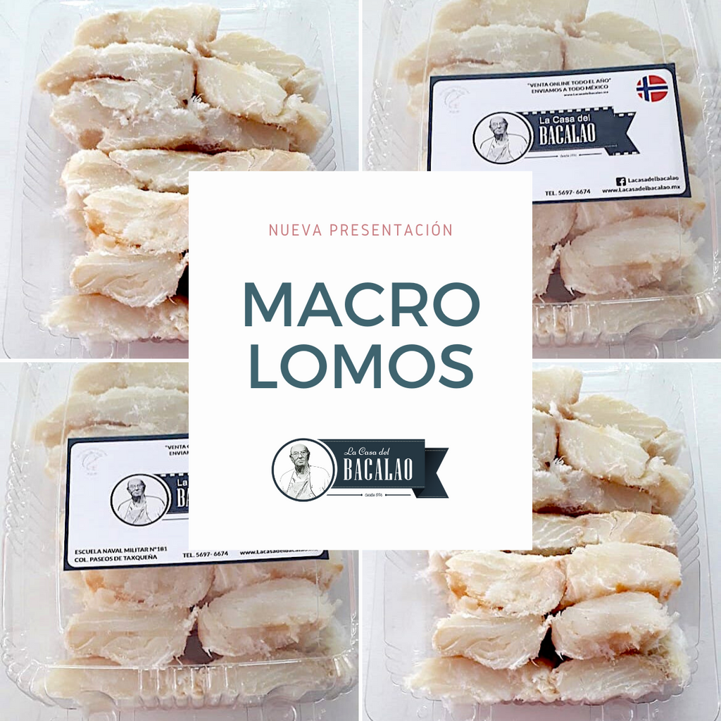 MacroLomos de Bacalao - Bacalao Noruego La casa del bacalao