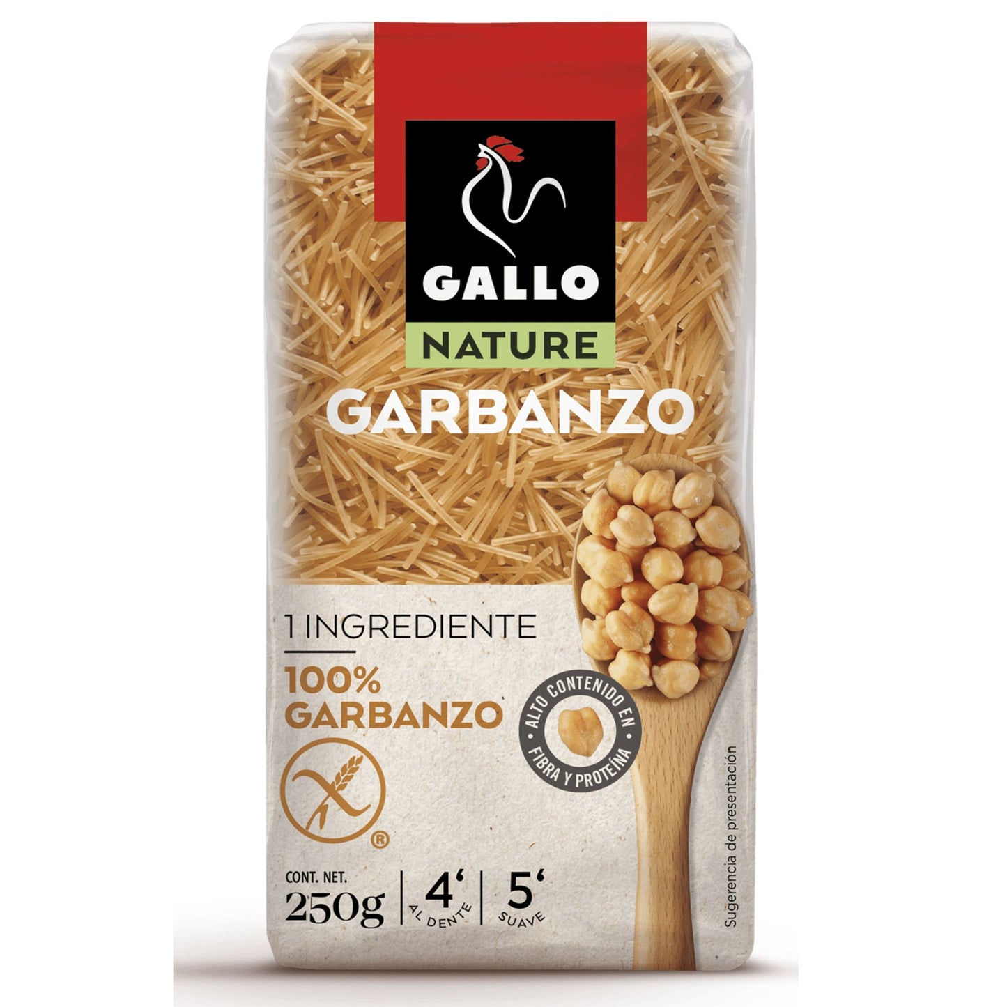 Nature Fideo Garbanzo 250g - Pastas La casa del bacalao