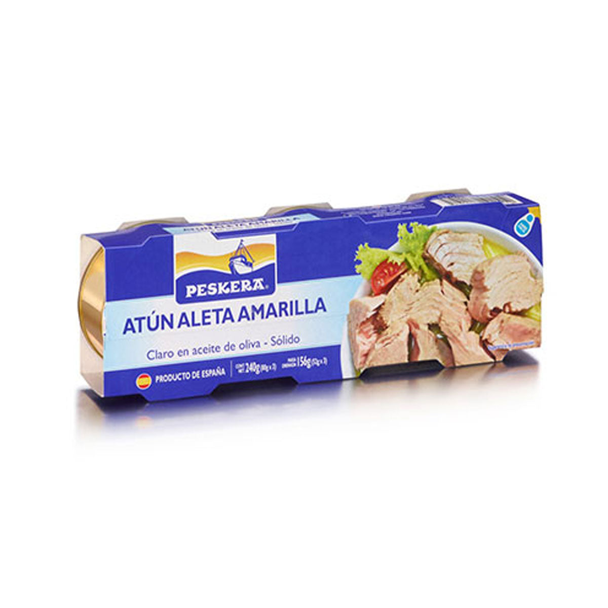 Pack de Atún Aleta Amarilla en Aceite de Oliva 240g - Latería Fina La casa del bacalao